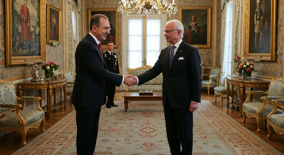 NATO Krizinden Sonra İlk Kritik Buluşma: TBMM Başkanı Kurtulmuş, İsveç Kralı Gustaf Tarafından Kabul Edildi!