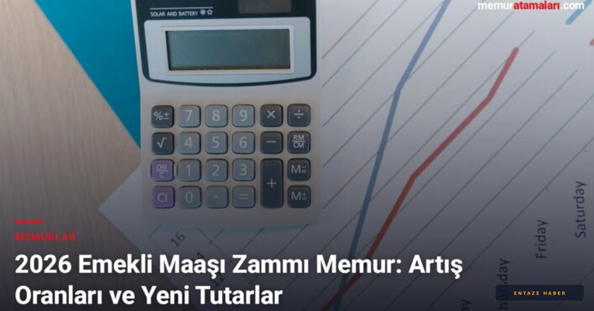 2026 Emekli Memur Maaş Zammı: Hesaplama Yöntemleri ve Beklenen Değişimler