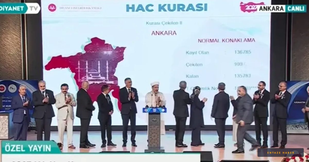2027 Hac Kurası Çekildi: İşte Kutsal Topraklara Gidecek Şanslı İsimler