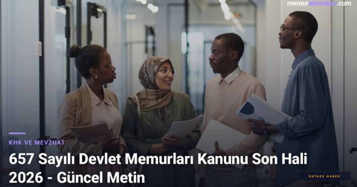 657 Sayılı Devlet Memurları Kanunu’nda 2026 Güncellemeleri: Memurları Neler Bekliyor?