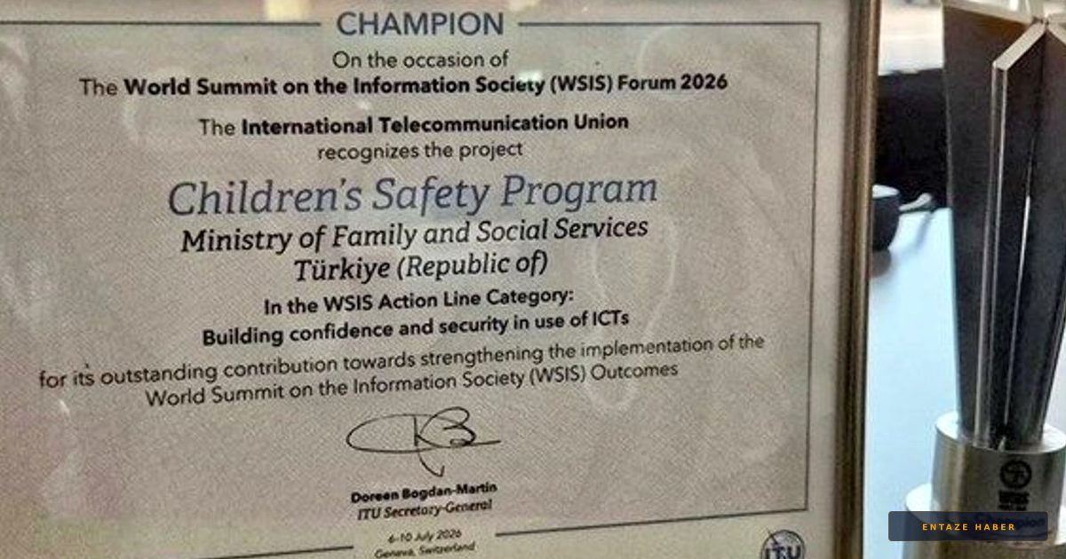 Türkiye'nin Dijital Kalkanı Dünya Zirvesinde Zirveye Çıktı: 'Çocuklar Güvende'ye Büyük Ödül