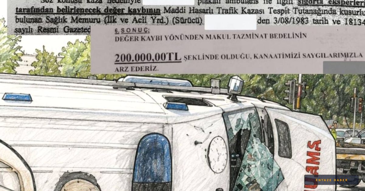 Ambulans Şoförüne 'Değer Kaybı' Şoku: 200 Bin TL'lik Fatura Sağlık Camiasını Ayağa Kaldırdı
