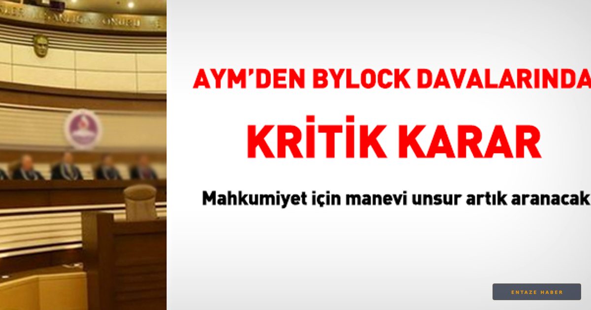 ByLock Davalarında AYM’den Kritik Dönüş: Artık Sadece Uygulama Yeterli Değil!