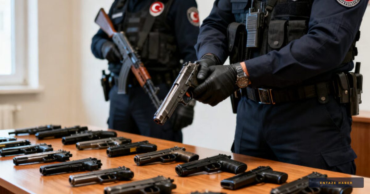 Bursa Emniyeti'nden Haziran Ayı Asayiş Hamlesi: 81 Silah Toplandı