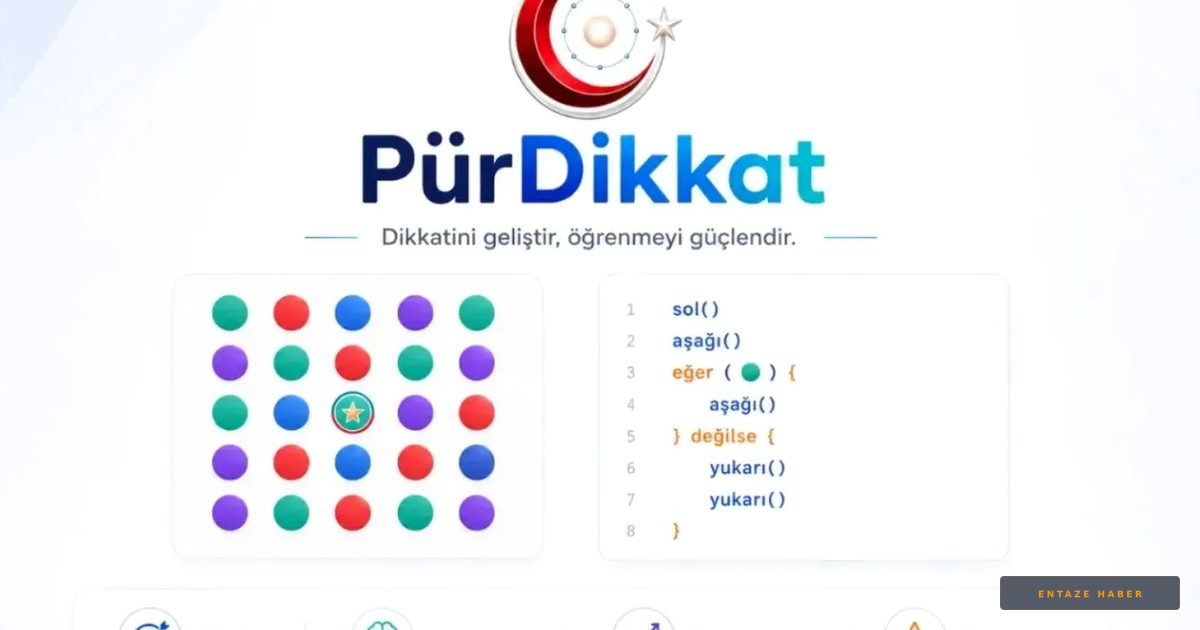 MEB'den Öğrencilere Dijital Destek: PürDikkat Oyunuyla Odaklanma Sorununa Son
