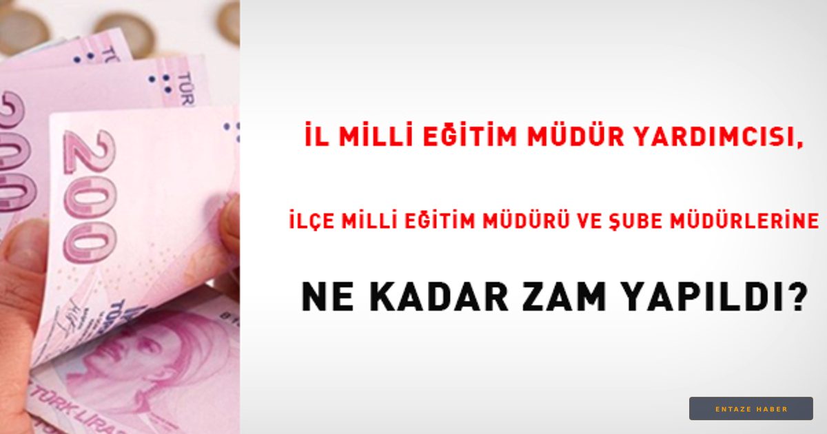 MEB'de Kritik Kadrolara Zam Müjdesi: İşte Yeni Tazminat Oranları ve Maaş Farkları