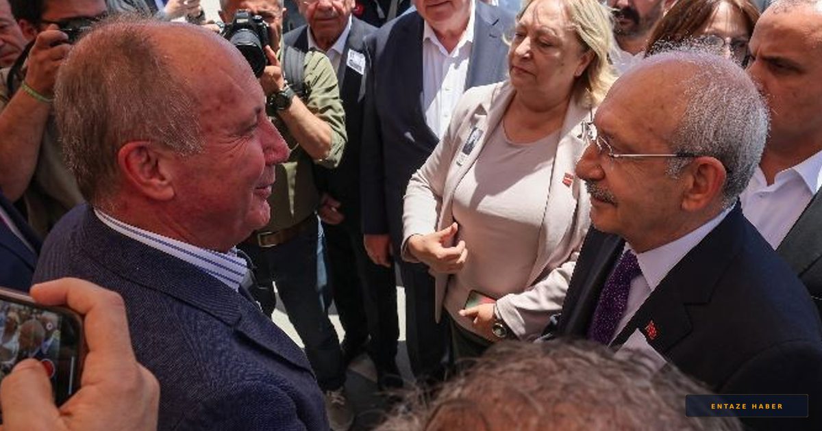 Cenaze Töreninde Dikkat Çeken Yakınlaşma: Kılıçdaroğlu ve İnce Bir Araya Geldi