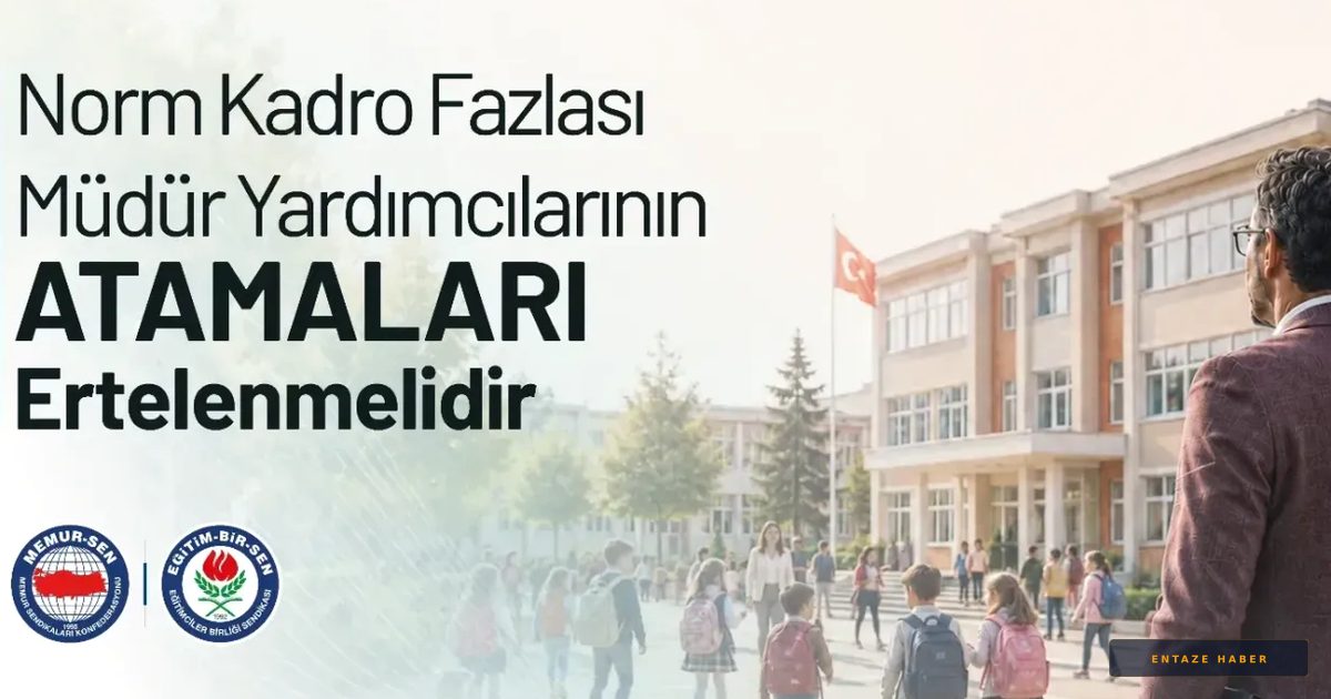 MEB'de Norm Krizi: Binlerce Yönetici İçin Kritik 'Erteleme' Çağrısı