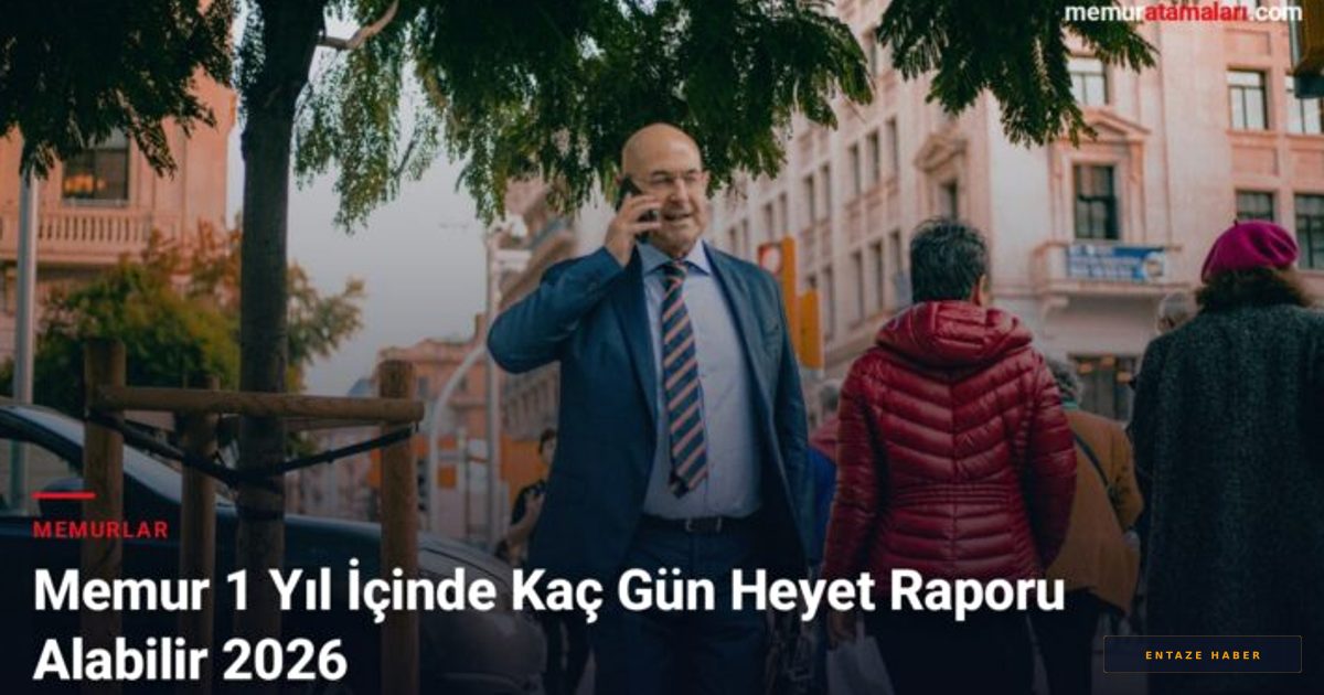 2026 Memur Heyet Raporu Hakları: 10 Aylık Sınır ve Bilinmesi Gerekenler