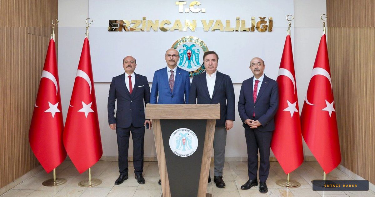 Eğitim Dünyasında Kritik Ziyaret: Talip Geylan'dan Erzincan Valisi Aydoğdu'ya Temas
