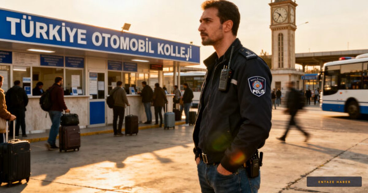 İzindeki Polisin Keskin Gözleri: Otogarda Yakalanan Katil Zanlısı